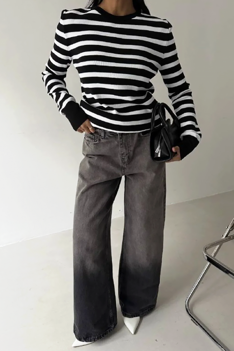 Džemper DAINORA, Boja: crna i bela, IVET.RS - Nova Kolekcija