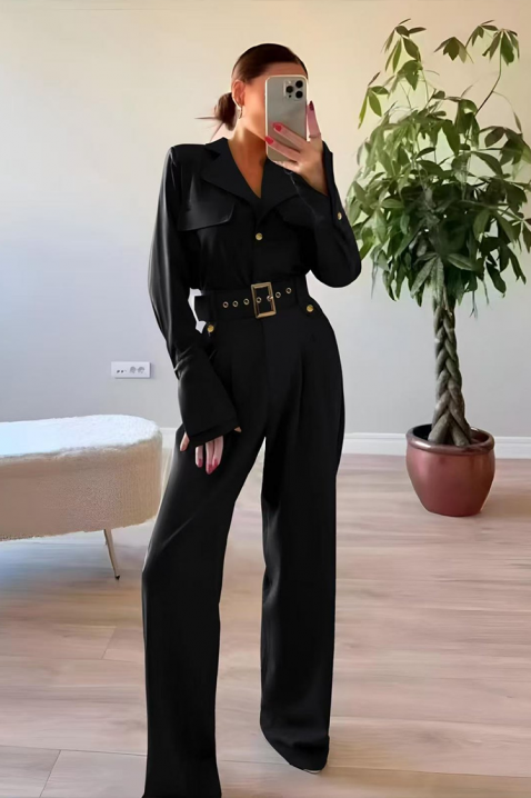 Kombinezon KOROLTA BLACK, Boja: crna, IVET.RS - Nova Kolekcija