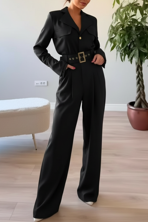 Kombinezon KOROLTA BLACK, Boja: crna, IVET.RS - Nova Kolekcija