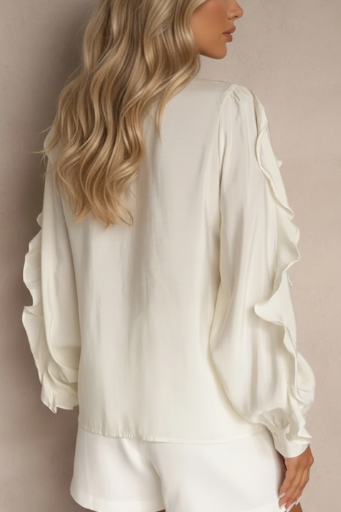 Ženska košulja VOLANDA ECRU, Boja: ecru, IVET.RS - Nova Kolekcija