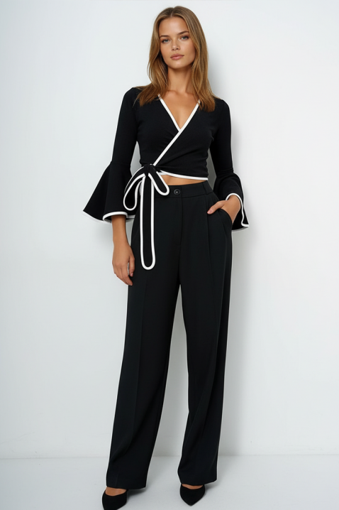 Ženska bluza BECHANZA BLACK, Boja: crna, IVET.RS - Nova Kolekcija