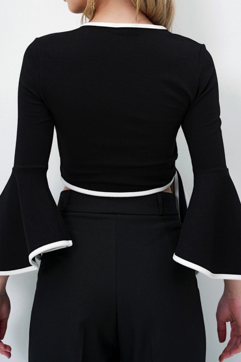 Ženska bluza BECHANZA BLACK, Boja: crna, IVET.RS - Nova Kolekcija