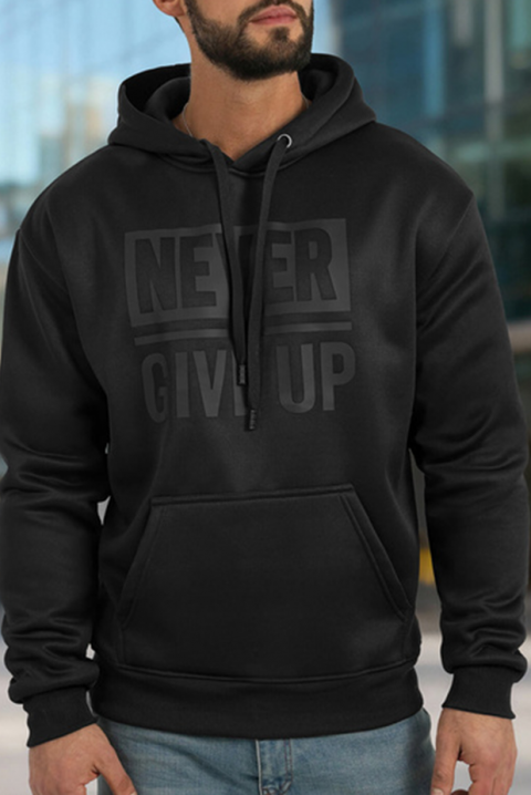 Muška dukserica ROFORO, Boja: crna, IVET.RS - Nova Kolekcija