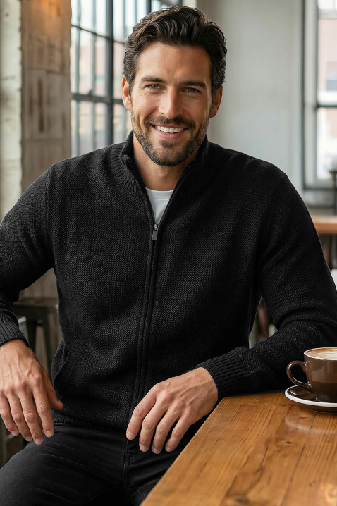 Muška vesta TIMBO BLACK, Boja: crna, IVET.RS - Nova Kolekcija