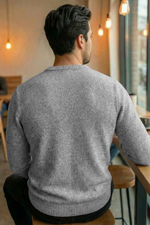 Muški džemper KARELDO GREY, Boja: siva, IVET.RS - Nova Kolekcija