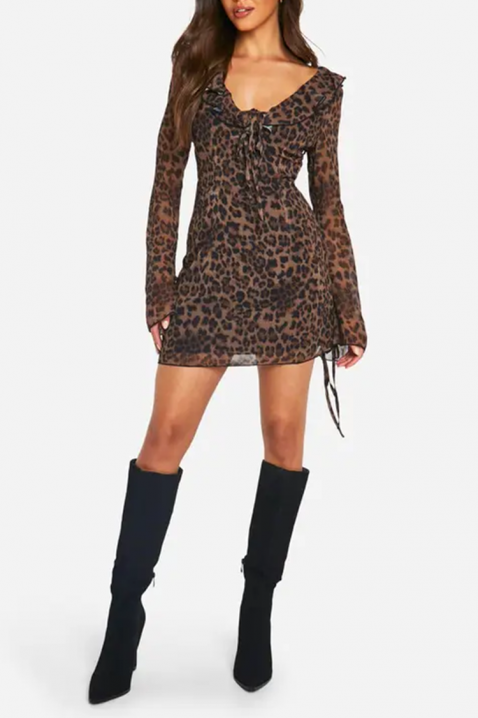 Haljina KINOLDA, Boja: braon, IVET.RS - Nova Kolekcija