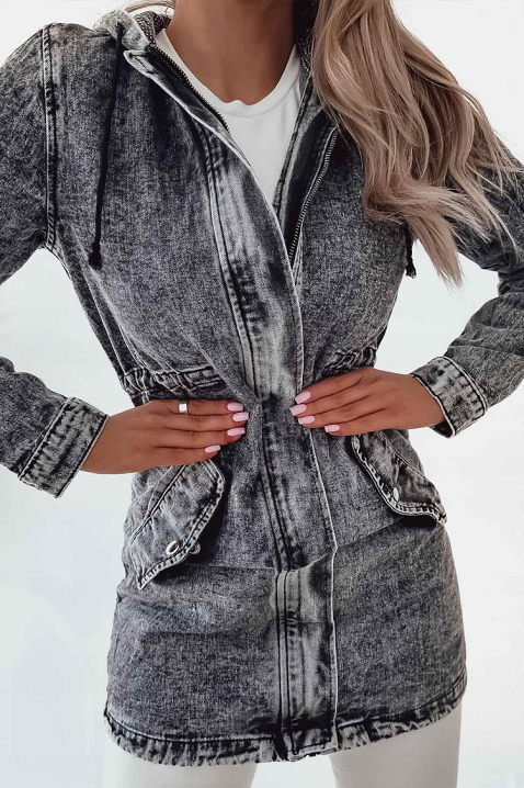 Teksas jakna ANREOLA, Boja: siva, IVET.RS - Nova Kolekcija