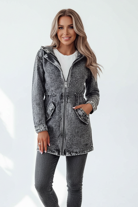 Teksas jakna ANREOLA, Boja: siva, IVET.RS - Nova Kolekcija