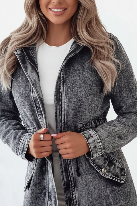 Teksas jakna ANREOLA, Boja: siva, IVET.RS - Nova Kolekcija