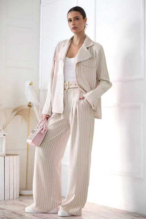 Komplet ASENSORA ECRU, Boja: ecru, IVET.RS - Nova Kolekcija