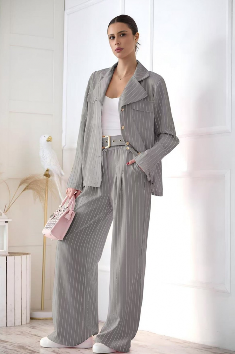 Komplet ASENSORA GREY, Boja: siva, IVET.RS - Nova Kolekcija