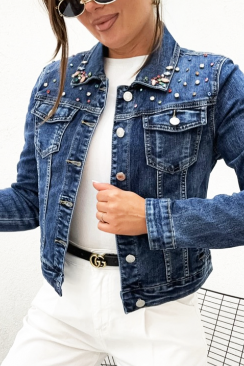 Teksas jakna ELVRINDA, Boja: tamnoplava, IVET.RS - Nova Kolekcija