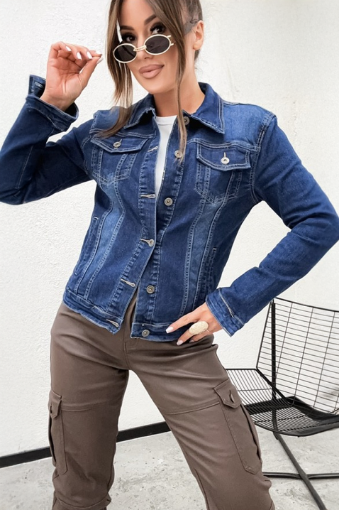 Teksas jakna GLODANDA, Boja: tamnoplava, IVET.RS - Nova Kolekcija