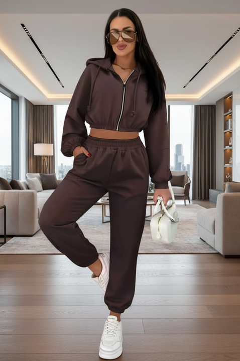 Komplet TREVOSA BROWN, Boja: braon, IVET.RS - Nova Kolekcija