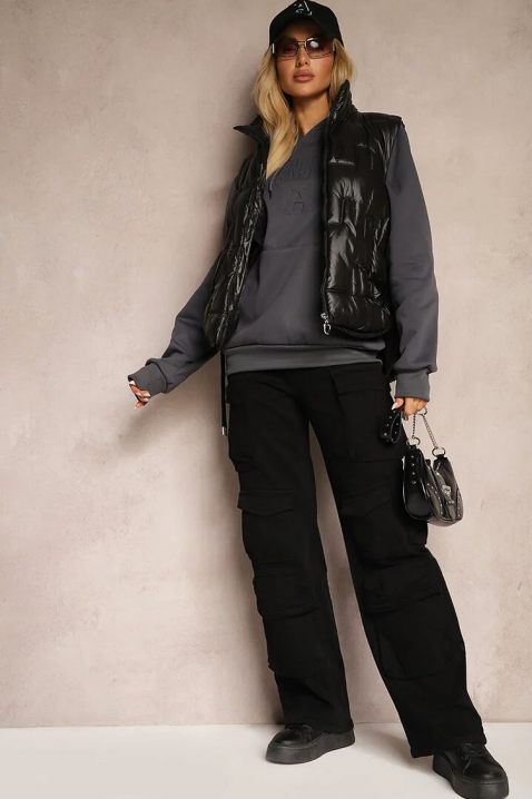 Prsluk HOLVENZA BLACK, Boja: crna, IVET.RS - Nova Kolekcija