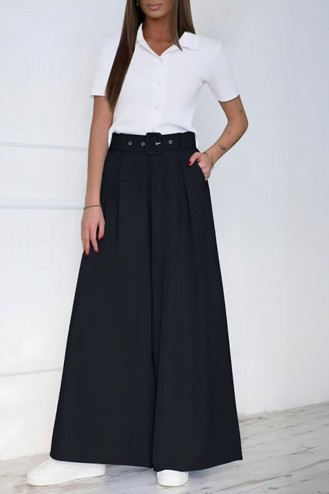 Pantalone LEVIONZA BLACK, Boja: crna, IVET.RS - Nova Kolekcija