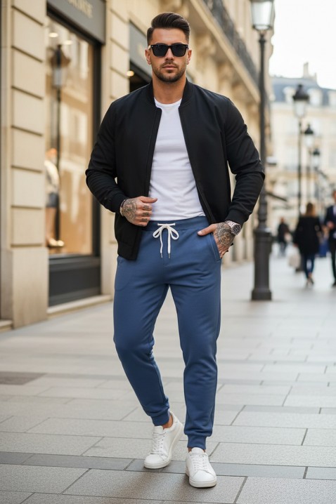 Muške pantalone LORODO BLUE, Boja: plava, IVET.RS - Nova Kolekcija