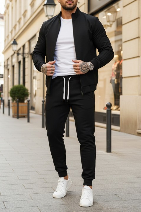 Muške pantalone LORODO BLACK, Boja: crna, IVET.RS - Nova Kolekcija