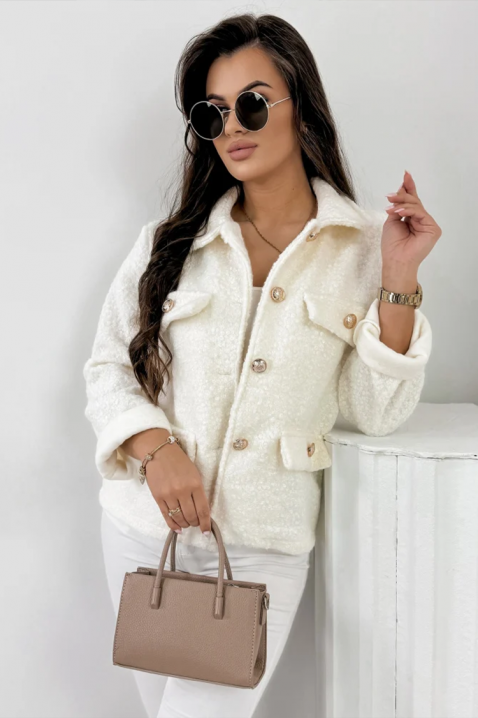 Jakna REDIOLJA ECRU, Boja: ecru, IVET.RS - Nova Kolekcija