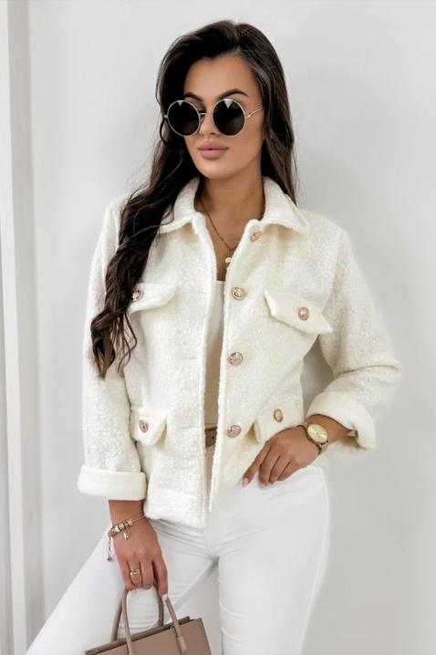 Jakna REDIOLJA ECRU, Boja: ecru, IVET.RS - Nova Kolekcija