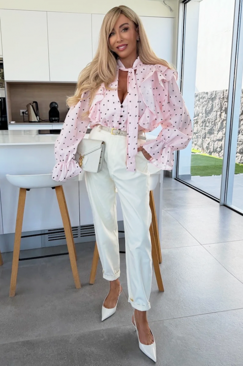 Ženska košulja SROVOLZA PUDRA, Boja: rose, IVET.RS - Nova Kolekcija