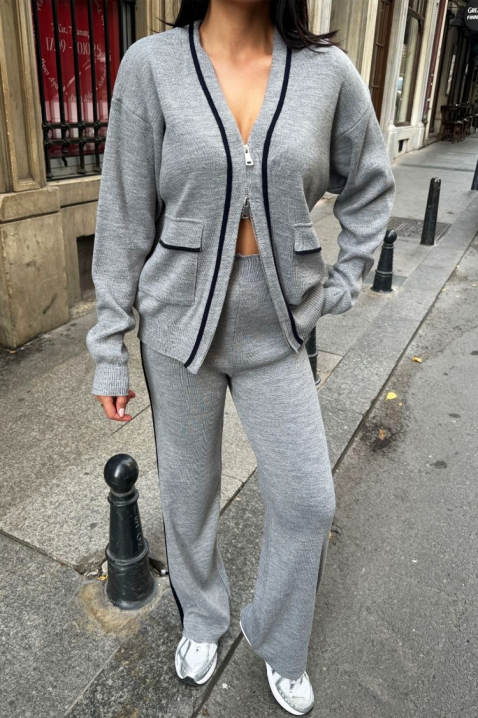 Komplet TROHELMA GREY, Boja: siva, IVET.RS - Nova Kolekcija