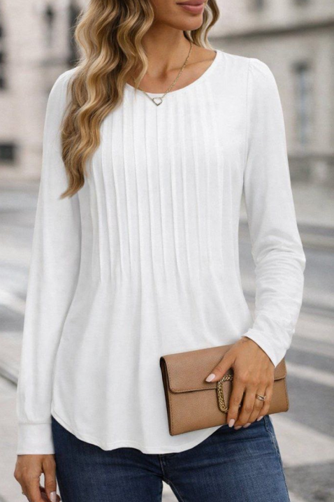 Ženska bluza PLIZONDA, Boja: bela, IVET.RS - Nova Kolekcija