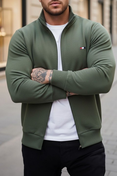 Muška dukserica NORONO KHAKI, Boja: kaki, IVET.RS - Nova Kolekcija