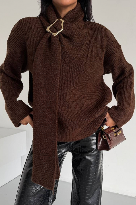 Džemper MIKONZA BROWN, Boja: braon, IVET.RS - Nova Kolekcija