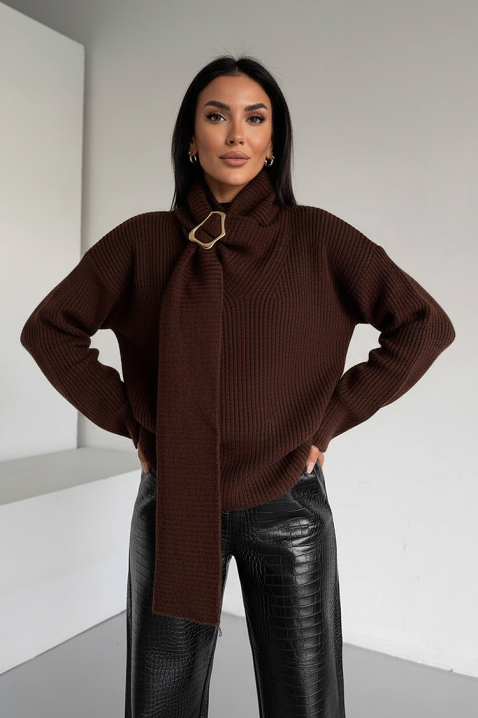 Džemper MIKONZA BROWN, Boja: braon, IVET.RS - Nova Kolekcija