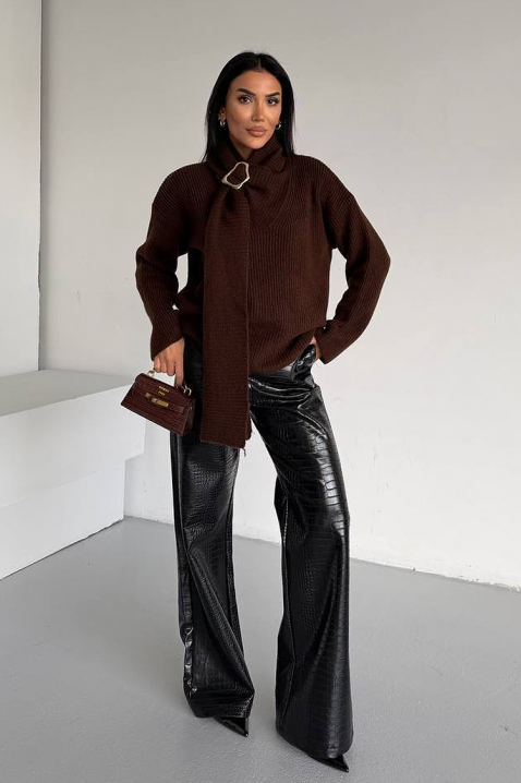 Džemper MIKONZA BROWN, Boja: braon, IVET.RS - Nova Kolekcija