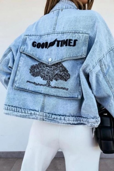 Teksas jakna TANVELZA BLUE, Boja: plava, IVET.RS - Nova Kolekcija