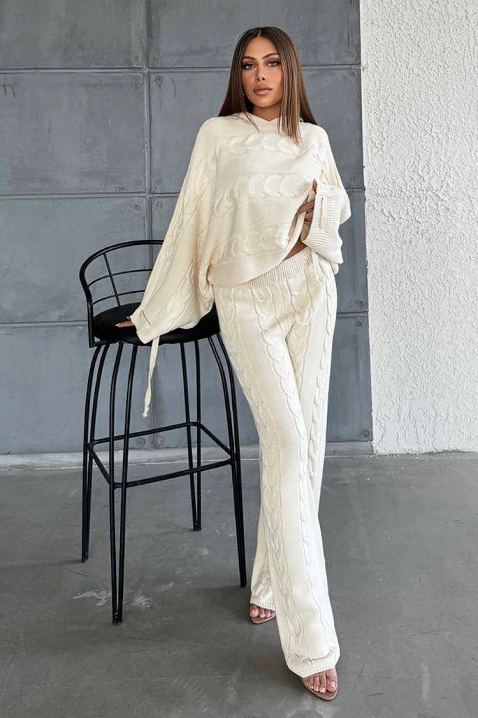 Komplet VOLZENA ECRU, Boja: ecru, IVET.RS - Nova Kolekcija