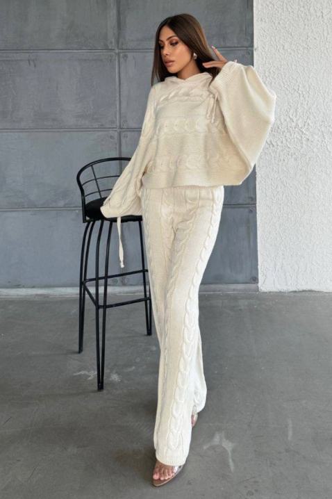 Komplet VOLZENA ECRU, Boja: ecru, IVET.RS - Nova Kolekcija