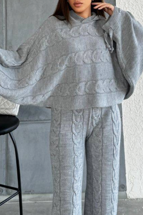 Komplet VOLZENA GREY, Boja: siva, IVET.RS - Nova Kolekcija