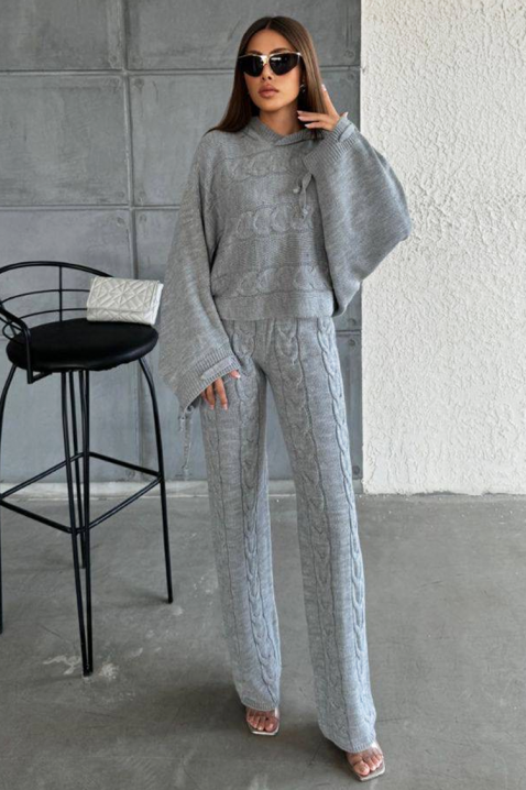 Komplet VOLZENA GREY, Boja: siva, IVET.RS - Nova Kolekcija