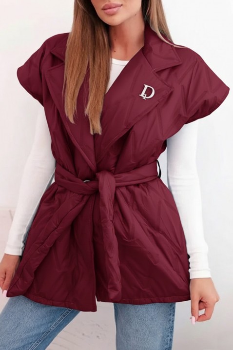 Prsluk JORNELMA BORDO, Boja: bordo, IVET.RS - Nova Kolekcija