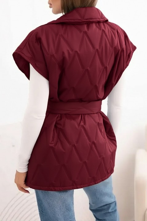 Prsluk JORNELMA BORDO, Boja: bordo, IVET.RS - Nova Kolekcija