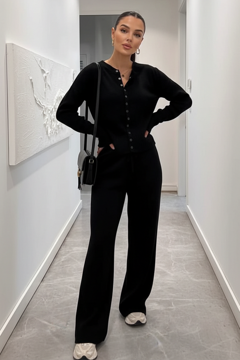 Komplet ELZORANA BLACK, Boja: crna, IVET.RS - Nova Kolekcija