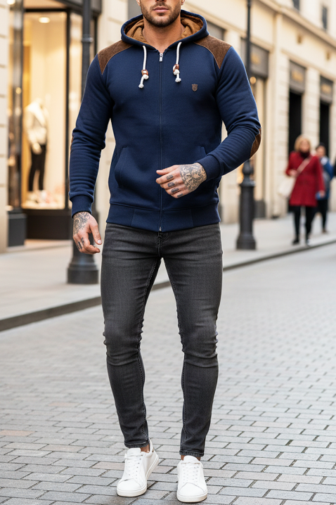 Muška dukserica ZORFOZO NAVY, Boja: tamnoplava, IVET.RS - Nova Kolekcija