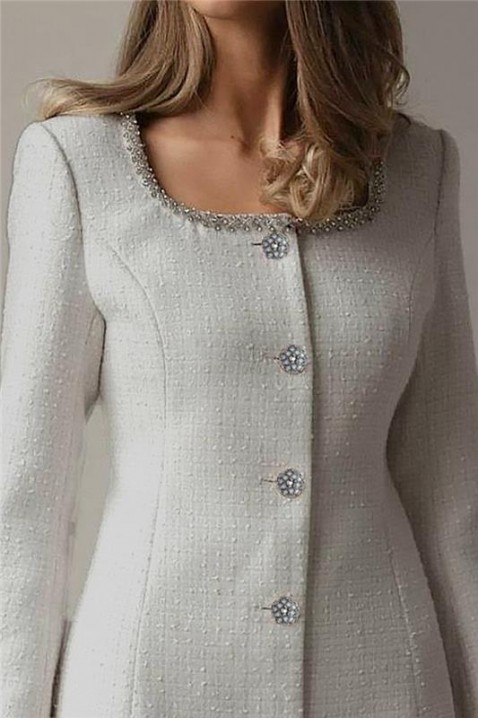 Haljina MIRFELDA WHITE, Boja: bela, IVET.RS - Nova Kolekcija