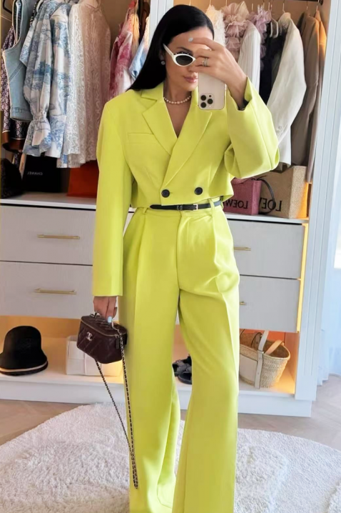 Komplet MINSONZA LIME, Boja: limeta, IVET.RS - Nova Kolekcija