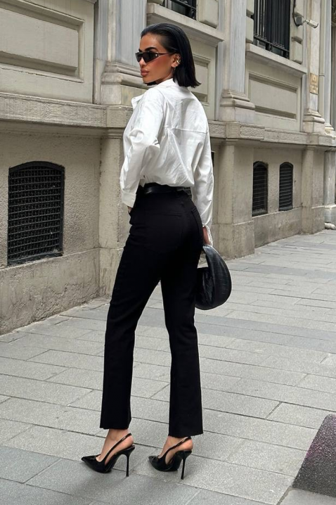 Farmerke FEONZA, Boja: crna, IVET.RS - Nova Kolekcija