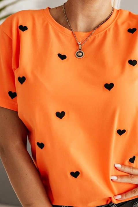 Majica ELGLINZA, Boja: narandžasta, IVET.RS - Nova Kolekcija