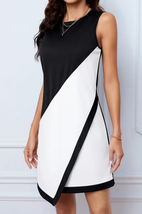 Haljina KLEMONGA, Boja: crna i bela, IVET.RS - Nova Kolekcija