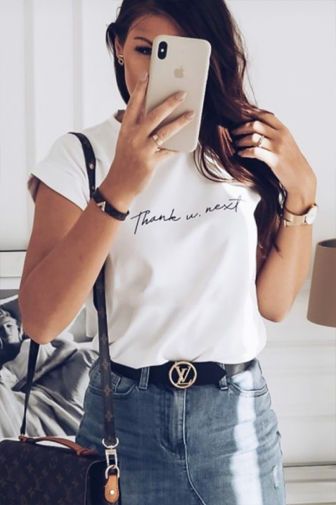 Majica RUBIMNZA, Boja: bela, IVET.RS - Nova Kolekcija