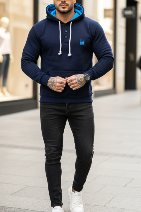 Muška dukserica MARFANO, Boja: tamnoplava, IVET.RS - Nova Kolekcija