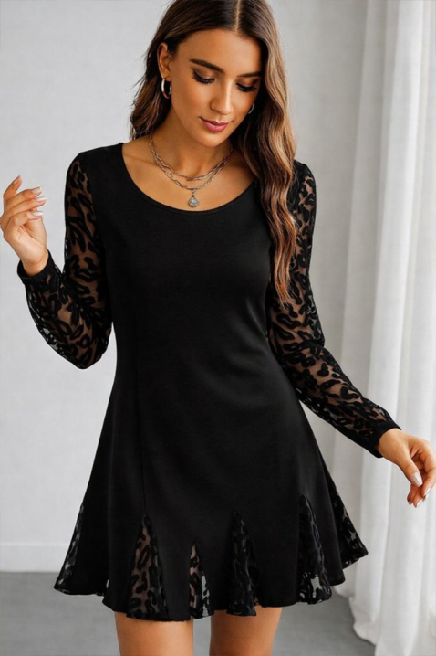 Haljina FLORFENA, Boja: crna, IVET.RS - Nova Kolekcija