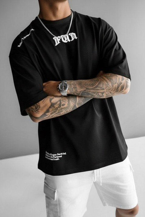 Muška majica MORTIK, Boja: crna, IVET.RS - Nova Kolekcija