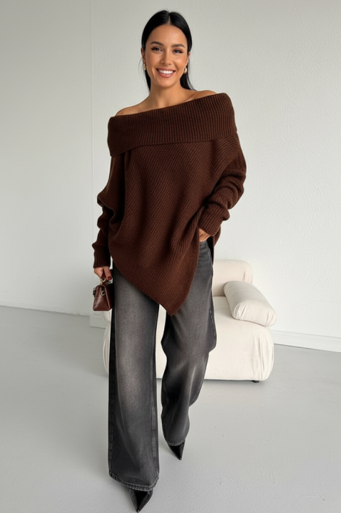 Džemper FIONDELA BROWN, Boja: braon, IVET.RS - Nova Kolekcija